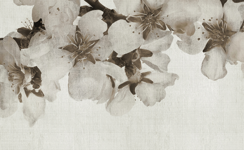 Bold Botanic Wandmotive