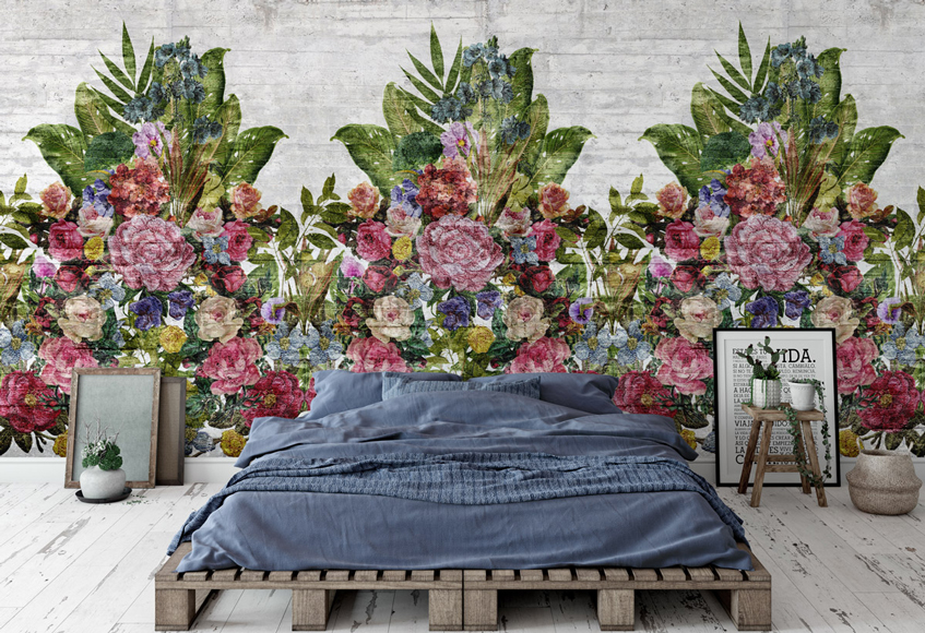 Wandbilder mit Blumen