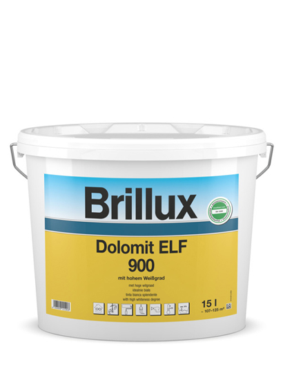 Brillux Dolomit ELF 900 weiß - 15l-BD900.XL