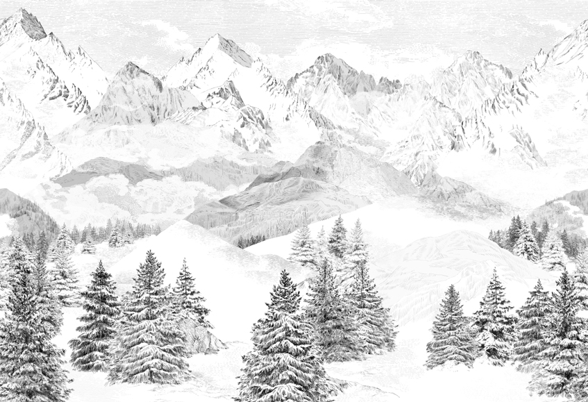 Bergpanoramen